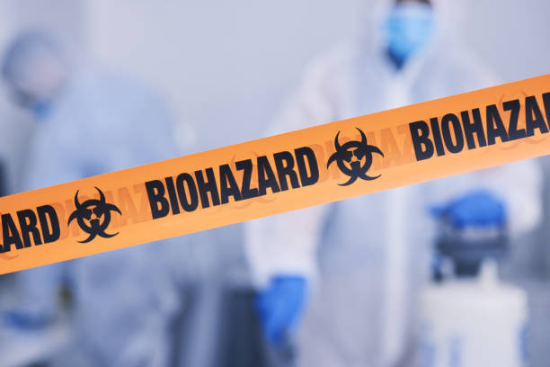 Professional Blood Cleanup technician working in Burlington, WA